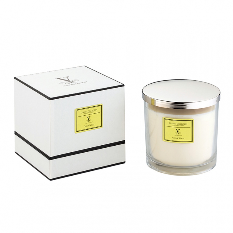 Classic Cedar Wood Candle | Scented candles and mikados | Vila Hermanos